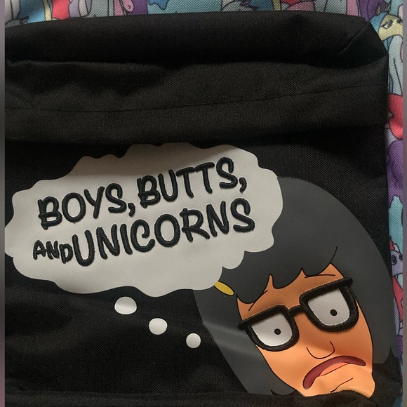 NEW Bob’s Burgers Tina Backpack/Tina Belcher Unicorn Backpack - Picture 3 of 8